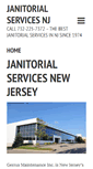 Mobile Screenshot of janitorialservicesnj.com